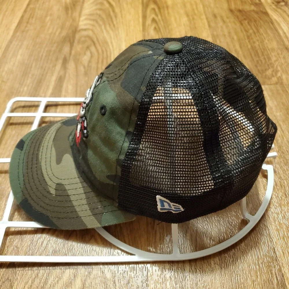 Rocket City Trash Pandas Hat Snapback Camouflage New Era 9Twenty‎ Youth